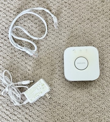 Philips Hue Bridge Lighting Controller Hub - White
