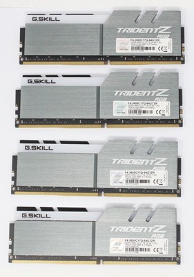 G.Skill Trident Z RGB 64 GB (4x16GB) F4-3600C17Q-64GTZR DDR4-3600 RAM (#38920)
