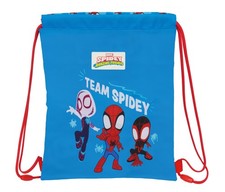 SPIDEY   Junior Flat Bag Backpack, Ideal for Children of Different Ages, Comfort
