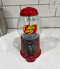 Jelly Belly Red Countertop Gumball Machine Candy Vending Dispenser