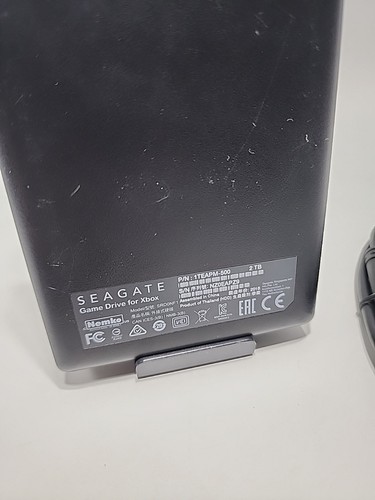 Seagate 2TB External Game Drive Xbox SRD0NF1 1TEAPM-500 *WITH CABLE* Works Great - Photo 3/3