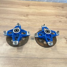 1987 Suzuki Quadzilla 87-90 Lt500r Oem Nice Front Wheel Hubs With Brake Rotors 1987 Suzuki Quadzilla 87-90 Lt500r Oem Nice Front Wheel Hubs With Brake Rotors