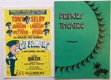 Get Some In - Princess Torquay -  MULTI SIGNED Theatre Programme & Flyer 1977