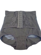 Vintage Black Laced Girdle Brief