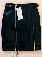 House of CB London REN Vegan Leather Woman's XS Skirt with Tags
