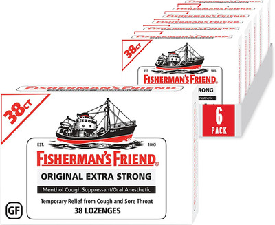 Cough Drops, Cough Suppressant and Sore Throat Lozenges, Original Extra Strong,