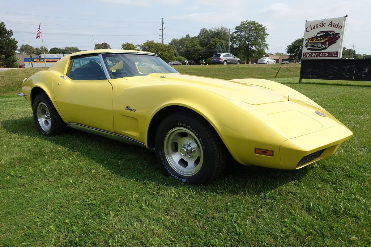 1973 Yellow Chevrolet Corvette   | C3 Corvette Photo 8
