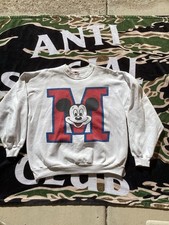 Vintage Mickey Mouse, Walt Disney designs USA made one-size-fits-all sweatshirt