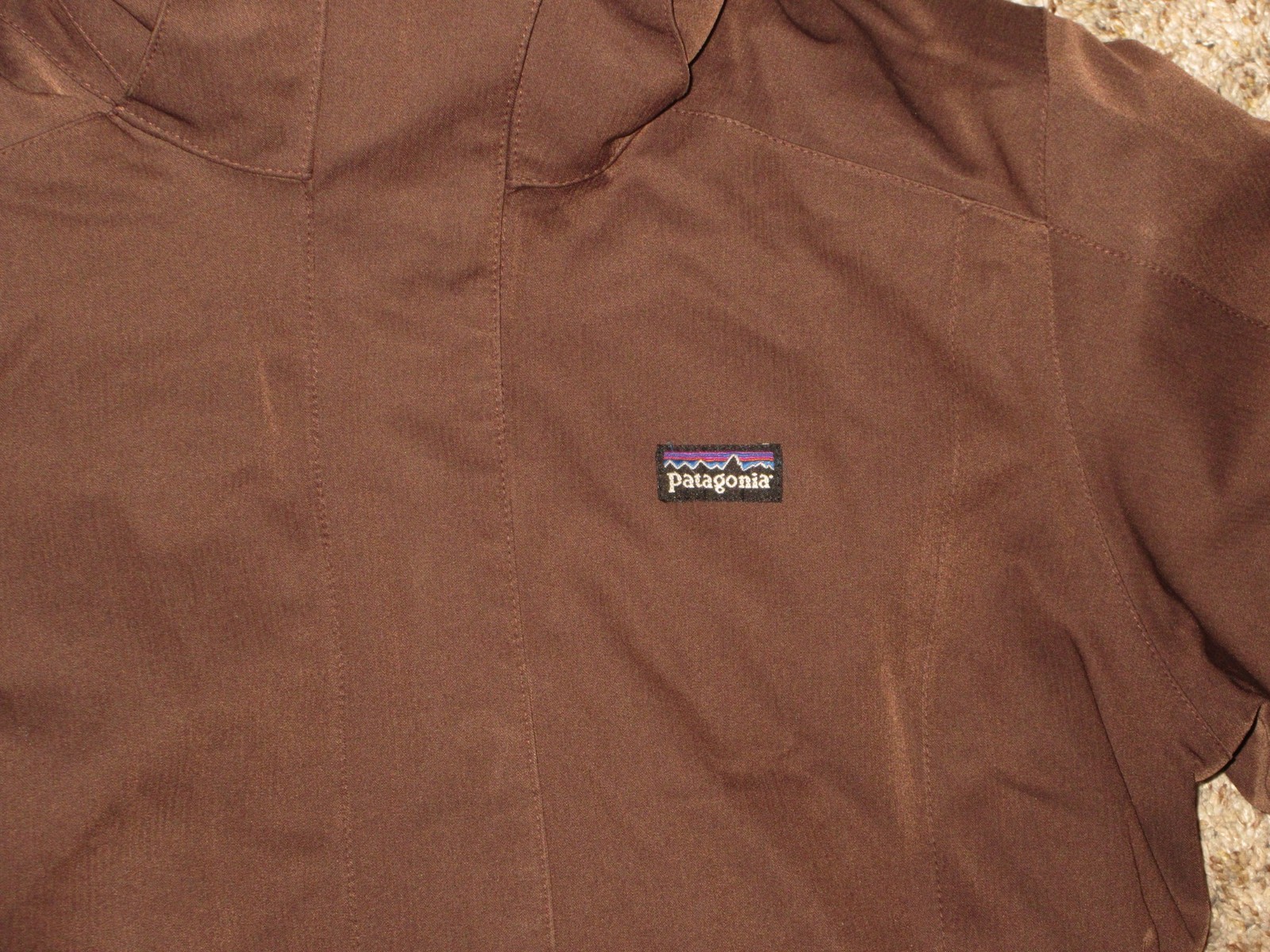 Patagonia Tres 3 In 1 Parka Puffer Hooded Jacket 28405 Brown H2No Size S image 2