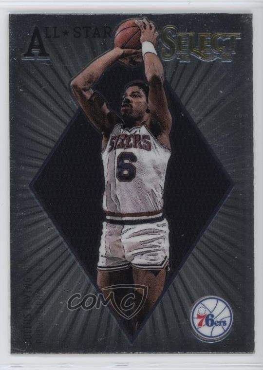 2012-13 Panini Select All-Star Selections Julius Erving #23 HOF 1eo2