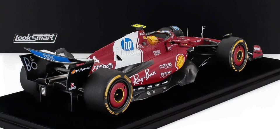 FERRARI F1 SF-25 #44 SPRINT CHINA GP 25 LEWIS HAMILTON 1/18 LOOKSMART LS18F1074 - Immagine 3 di 4