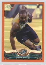 2013 Topps Chrome Retail Orange Refractor Jamar Taylor #172 3p8