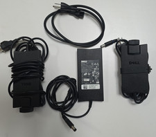 LOT of 3 Genuine DELL 90W AC Adapter 19.5V 4.62A Power Charger with Power Cord