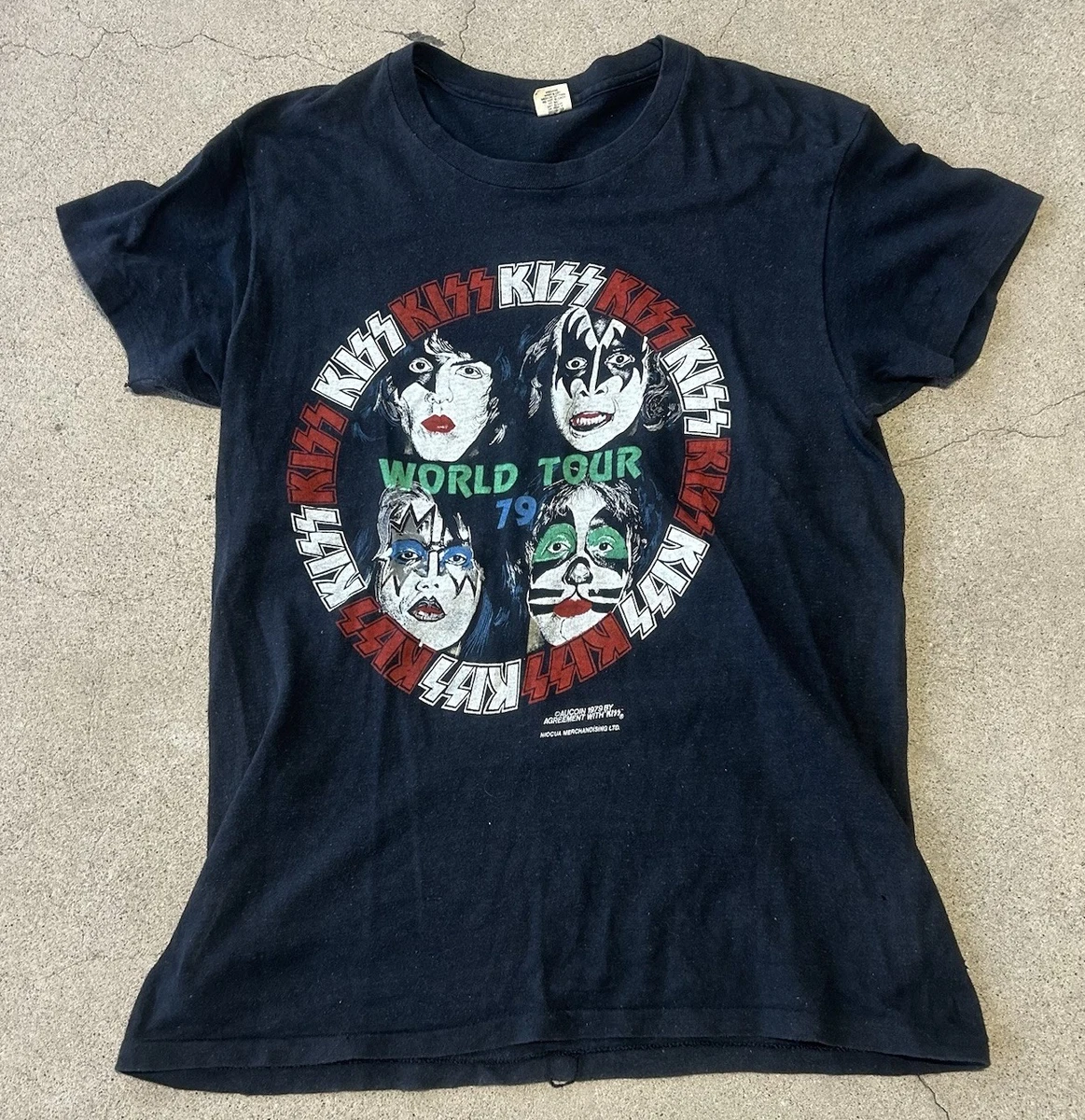 Kiss Tour T Shirt In Kiss Concert Memorabilia for sale | eBay