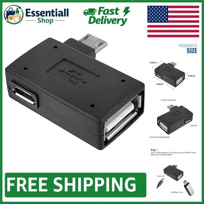 Expand Your Fire TV Storage with OTG Cable Adapter - Connect USB Devices Easily