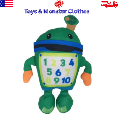 Team Umizoomi Milli Bot And Geo 9" Plush Toy Gift 3pcs 9 In - Foto 3