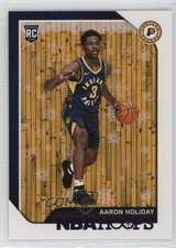 2018-19 Panini NBA Hoops Purple Winter Aaron Holiday #267 0c4