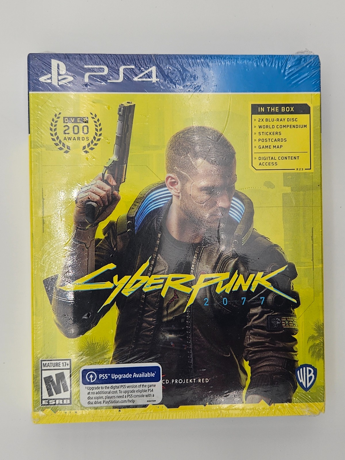 New Sealed Cyberpunk 2077 PS4 PlayStation 4 Launch Edition PS5 Upgrade Included photo 1