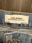 Zara Woman Premium Denim Collection Distressed Ripped Jeans Size 6 US — photo 4