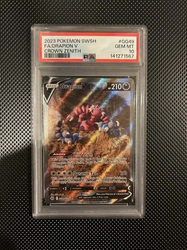 Drapion V GG49/GG70 SWSH: Crown Zenith: Galarian Gallery Psa 10