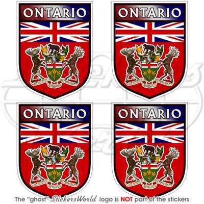 Autocollant Canada 100mm - Vinyle Weatherproof - Pour Voiture, Casque, Vitres