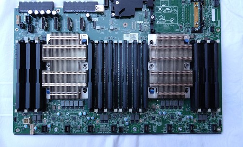 Dell PowerEdge R640 Motherboard 0RGP26 iDrac Enterprise 9 incl heatsinks - Photo 6/6