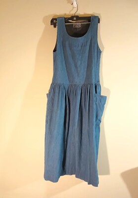 white christmas dresses Denim Blue Solid Smocked Maxi Dress – PinkBlush main image 1
