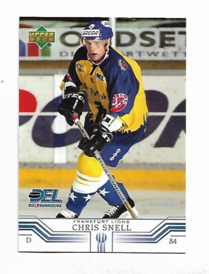 2001-02 Upper Deck DEL - Chris Snell - Frankfurt Lions #88