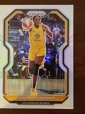 2021 Panini Prizm WNBA Silver Prizm Chiney Ogwumike #55 Los Angeles Sparks