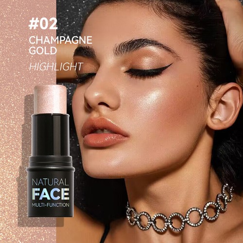 Highlighter Stick Concealer Contouring Bronzer Contour Makeup 6 Farben 〒 - Bild 14 von 24