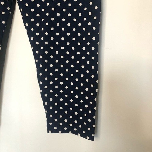 NEW J. Crew Polka Dot Cropped Leggings - Picture 3 of 7