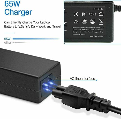 AC Adapter Charger Power Supply Cord For Acer Toshiba Lenovo Laptop Universal US - Picture 30 of 31