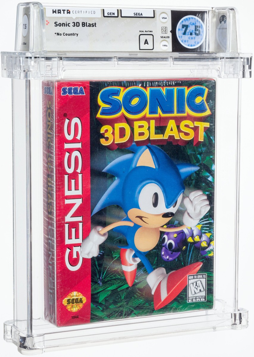 SS★SONIC 3D BLAST 海外版★箱付・説明書付・ソフト付 SS☆SONIC 3D BLAST 海外版☆箱付・説明書付・ソフト付 TGDB