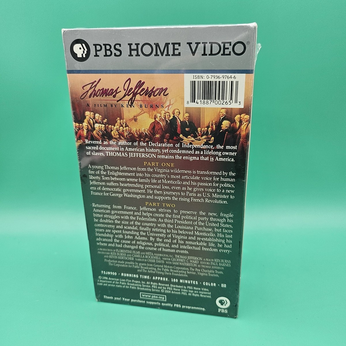 その他 Ken Burns: Thomas Jefferson [VHS] 1996 Thomas Jefferson A Film By Ken Burns PBS VHS Video Tape