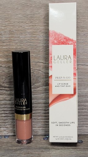 Laura Geller NUDE ATTITUDE Eye Shadow Palette & FINISH LINE Lip Scrub & Tint Duo - Picture 8 of 12