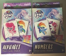 My Little Pony PreK-K Flash Cards Numbers  Alphabet Home School
