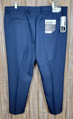 Pantaloni eleganti Savane Performance vita comoda vestibilità dritta uomo reali 43X29,5 - Foto 5 di 15