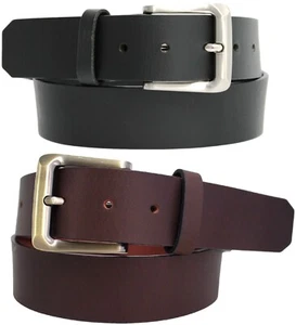 New Quality Genuine Full Grain Leather Men's Jeans Belt Australian Seller 41005.