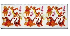 SANDYLION STICKERS SHEET WINNIE THE POOH CARTOON COLLECTIBLE RETIRED RARE