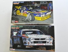 Lotto 2 modellini HASEGAWA 1/24 Lancia 037 Rally 'GRIFONE' e 'JOLLY CLUB'