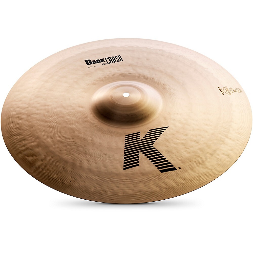 Тарелка Zildjian K Dark Thin Crash 20 дюймов