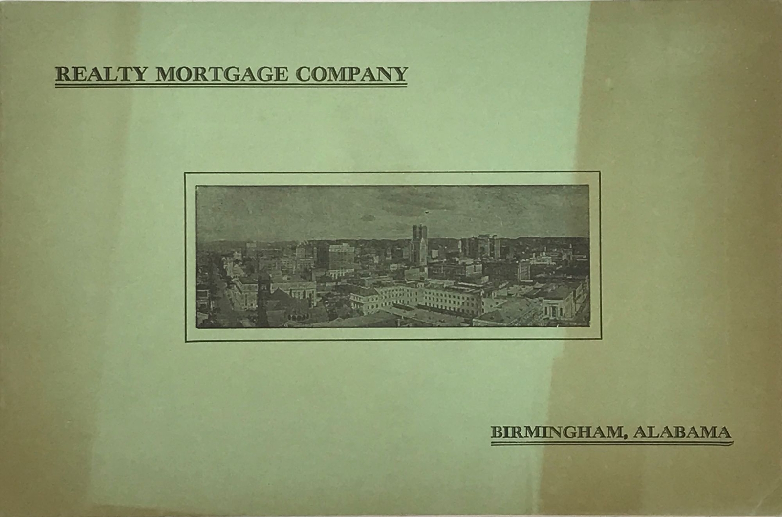 Realty Mortgage Company Birmingham Alabama cover title / 1930 eBay