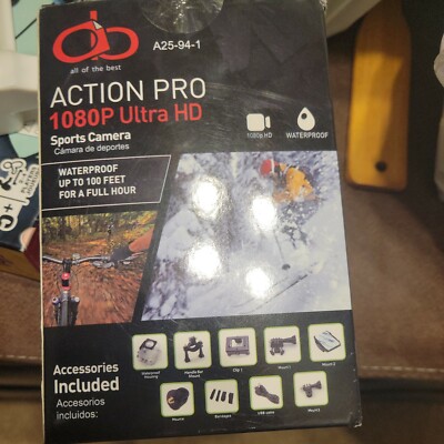 All Of The Best A25-94-1 Action Pro 1080p Ultra Hd Sport Camera  go record fun 