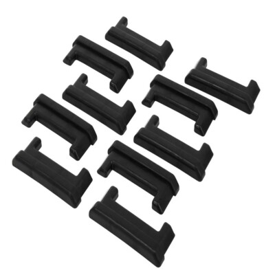 10PK E-Track End Caps   Horizontal Rail Plugs for Clean & Safe Finish