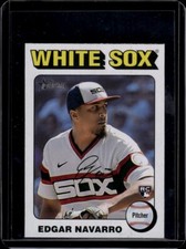 2024 Topps Heritage Mini #362 Edgar Navarro White Border