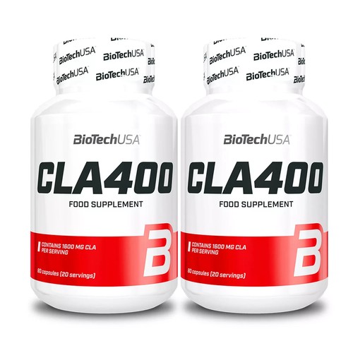 CLA 400 - 80-320 Caps - Acido linoleico coniugato perdita di grasso metabolismo cellulite - Foto 9 di 11