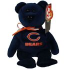 Ty Beanie Baby ❤️ Chicago Bears Nfl Bear 8.5" Stuffed Plush New Mwmt's