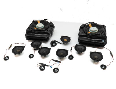 2011 BMW 535XiGT (F07) RADIO STEREO AUDO SOUND SYSTEM SPEAKER SUBWOOFER SET/16