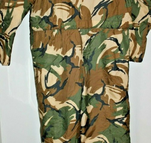 Vtg.Wild Thunder Camo Nylon Ext. Insulated Camouflage Coverall Hunt Youth Med 12 - Picture 6 of 10