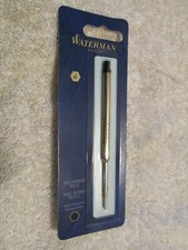 WATERMAN black ink ballpoint pen refill medium point NEW IN PACKAGE